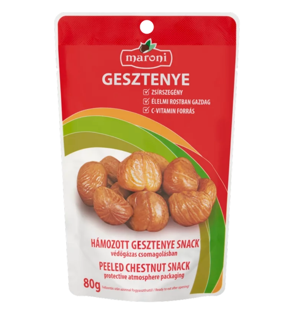 Maroni Gesztenye Snack Hámozott 80 g