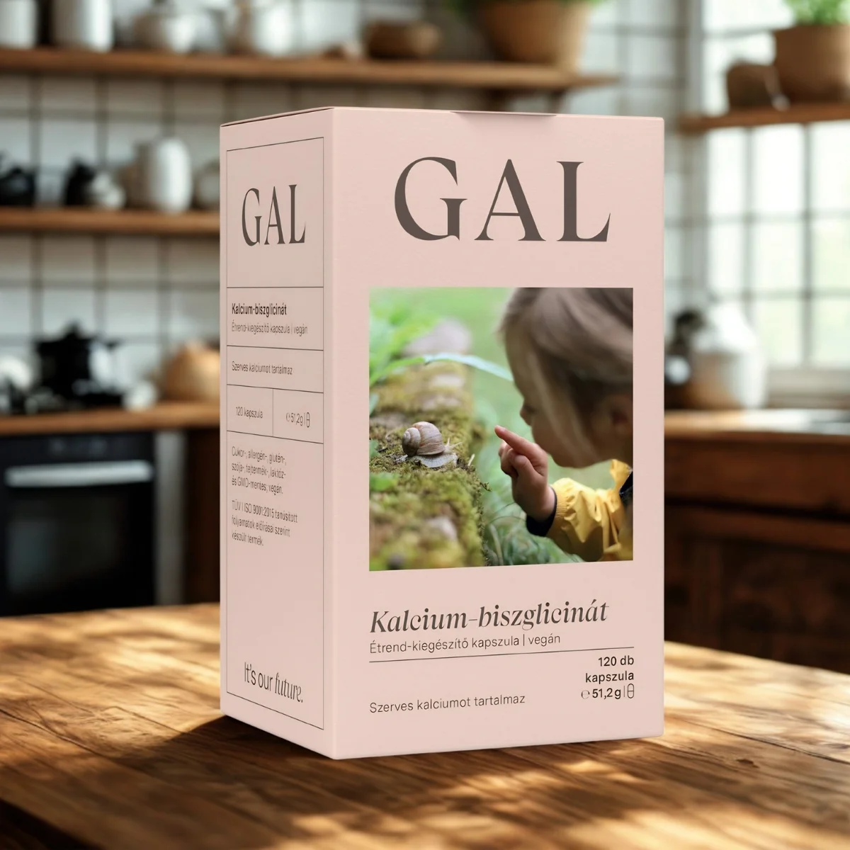 GAL Kalcium-biszglicinát gyerekeknek 120 kapszula