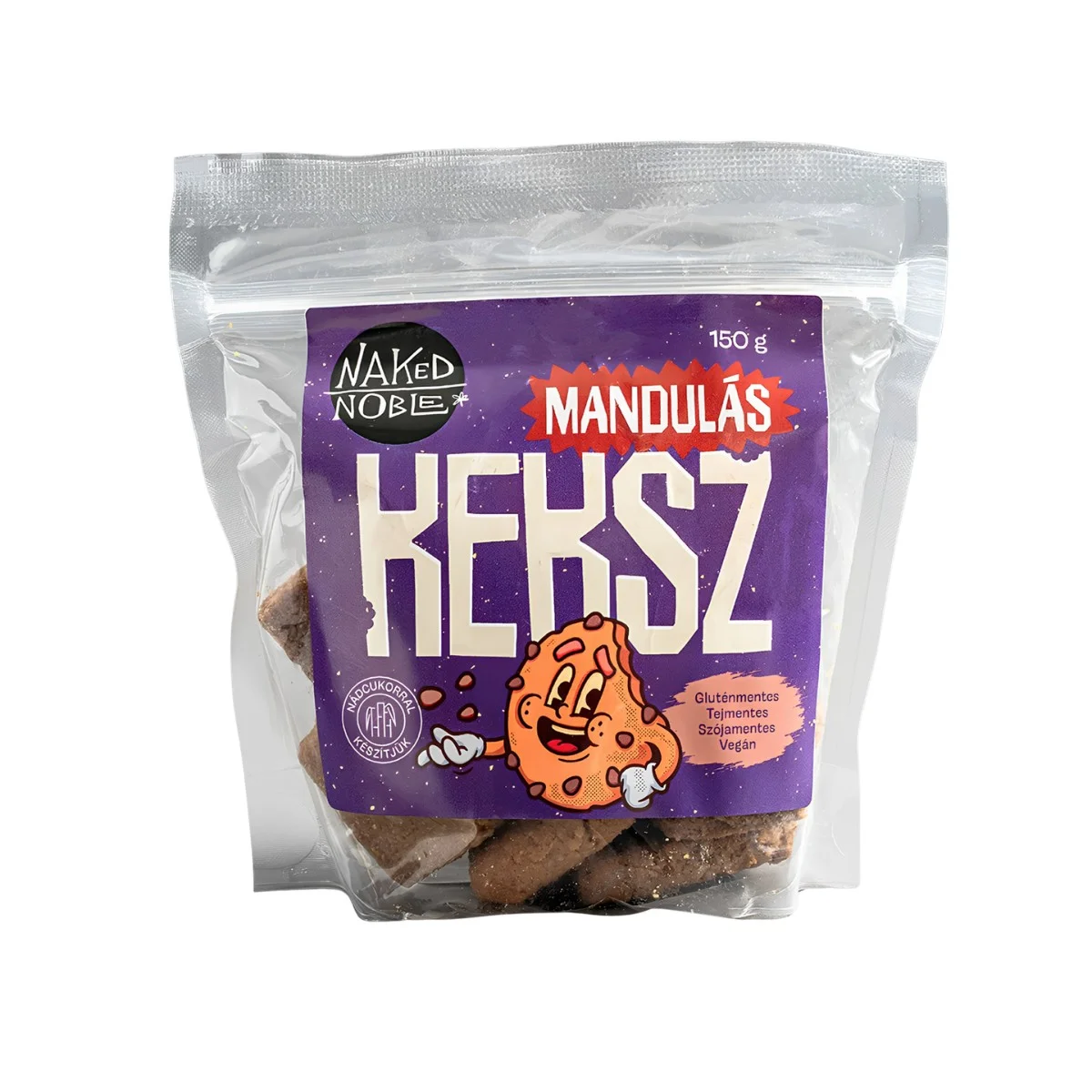 Naked Noble Mandulás Keksz 150 gramm
