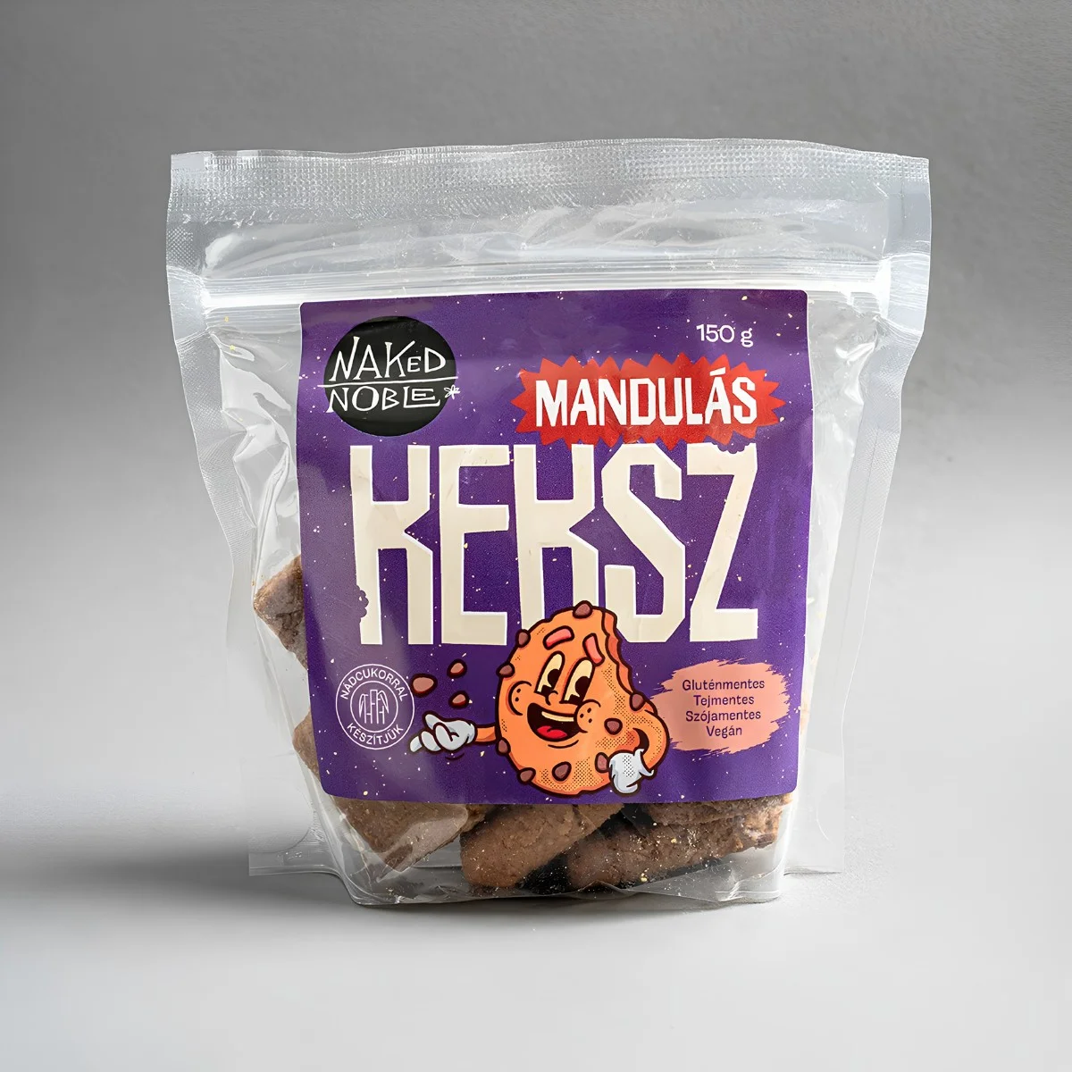 Naked Noble Mandulás Keksz 150 gramm