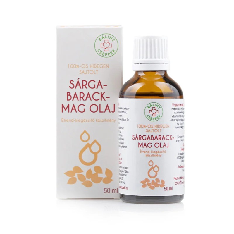 Bálint Cseppek Sárgabarackmag-olaj 50 ml 