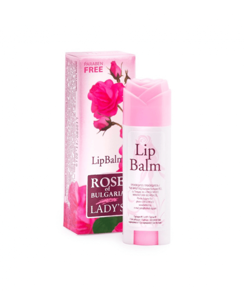 Bio Fresh rózsás ajakbalzsam tekerős 5 ml
