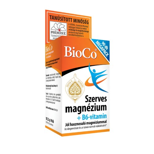 BioCo Szerves Mg + B6 megapack tabl. 90 db
