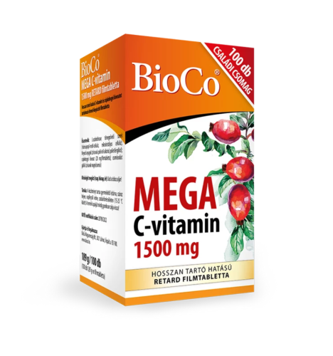 Bioco Mega C-vitamin 1500 mg filmtabletta 100 db