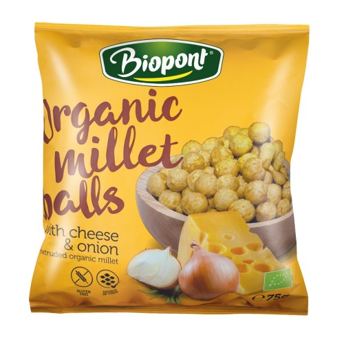 Biopont Sajtos-Hagymás Kölesgolyó 75 g 