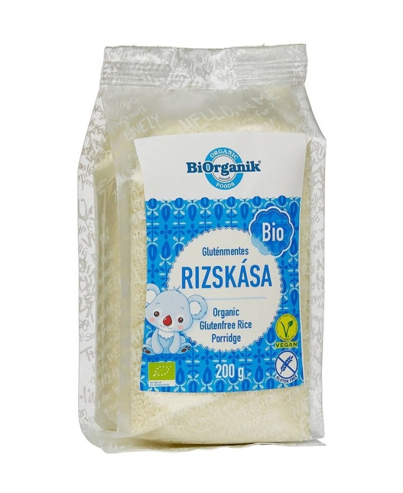 Biorganik Bio Gluténmentes Rizskása 200 g