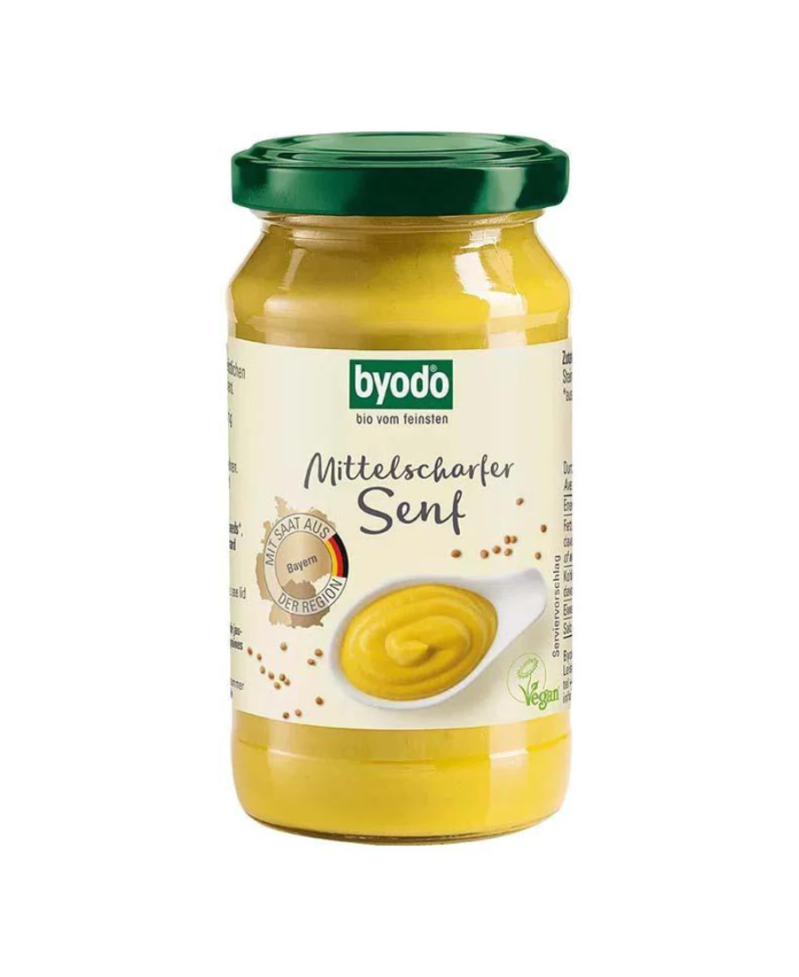 Byodo Bio Csípős Mustár 200 ml