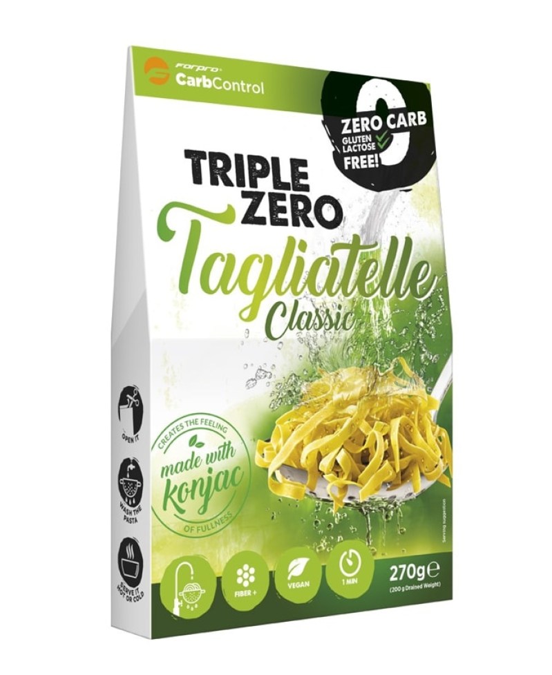 Forpro CarbControl Triple Zero Pasta Tagliatelle 270 g  