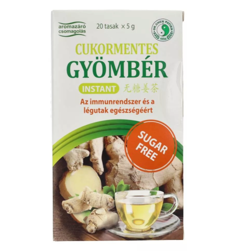 Dr.Chen Gyömbér Instant Tea Cukormentes 20 db 