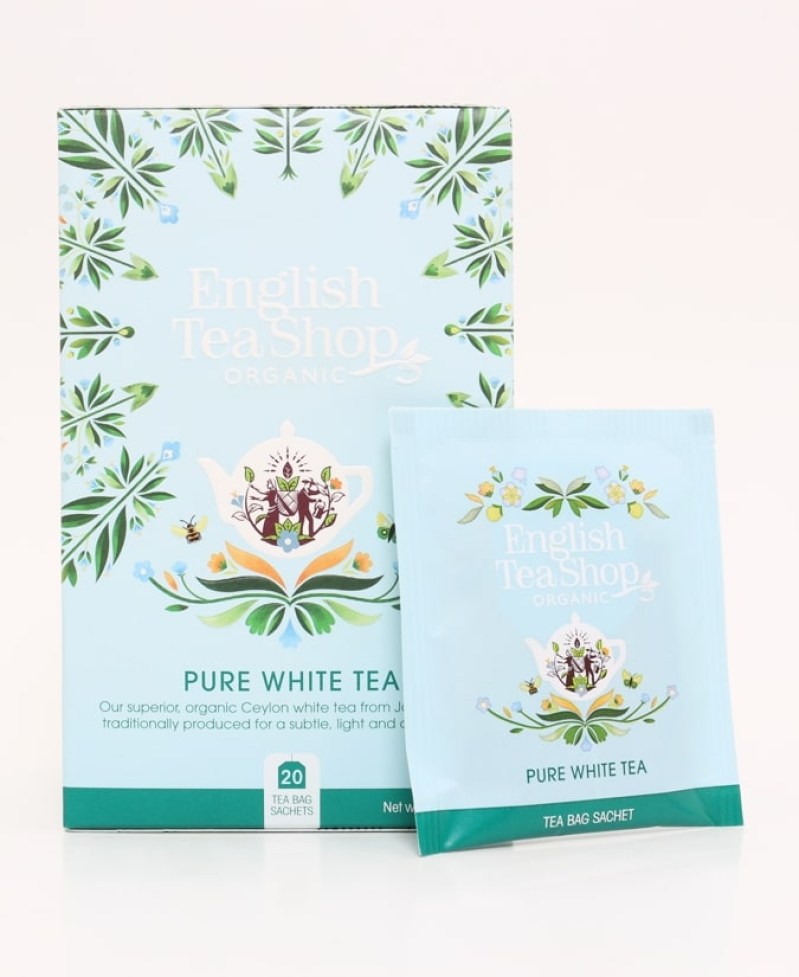 English Tea Shop Organic Pure White Tea bio fehér tea 20 filter