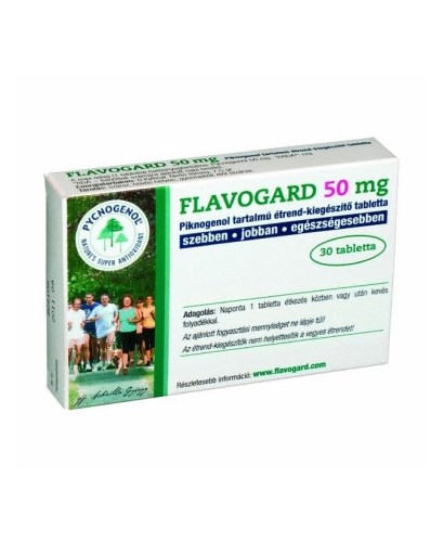 Flavogard 50 mg tabletta 30 db