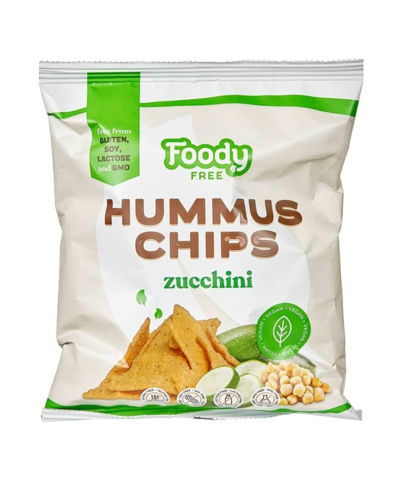 Foody Free hummus chips cukkinivel 50 g 