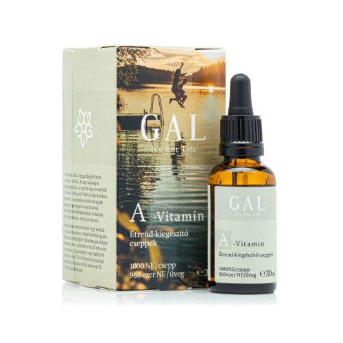 GAL A-vitamin cseppek 30 ml - 1000 NE A-vitamin cseppenként termékkép 3