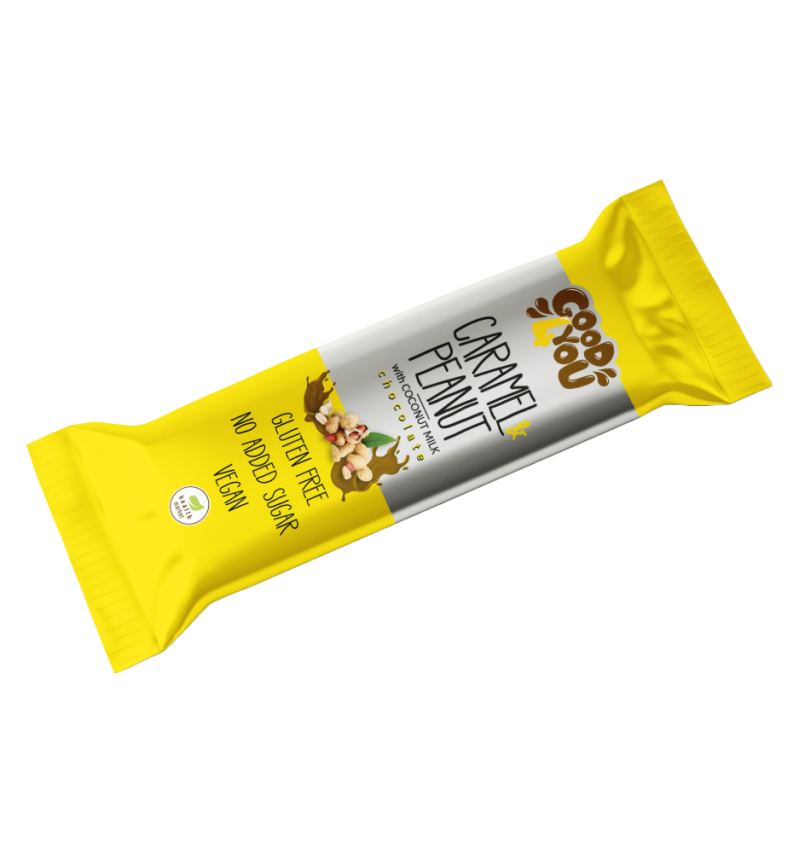 Health Market Good4You Karamellás Földimogyorós szelet 25 g