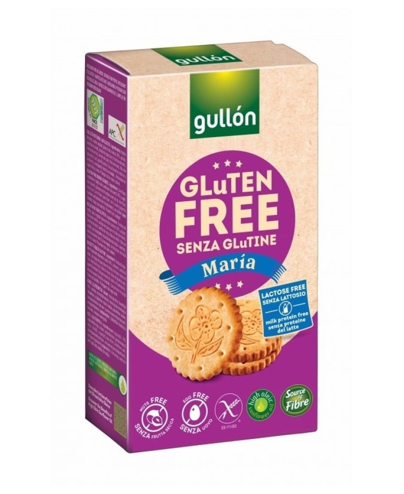 Gullón Gluténmentes Maria keksz 380 g