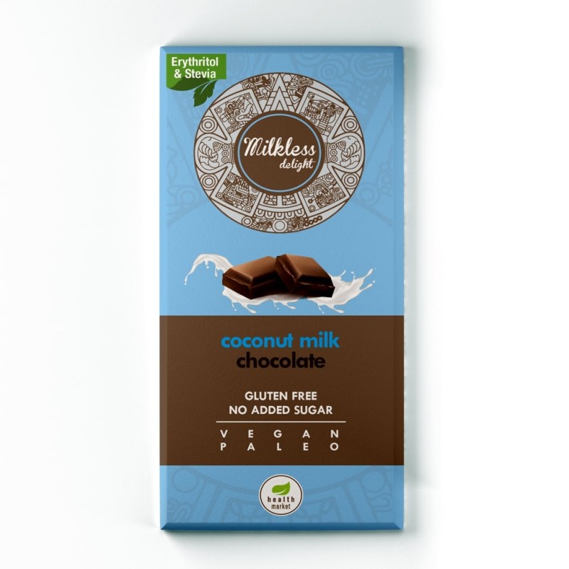 Health Market Milkless Delight kakaós tábla 80 g
