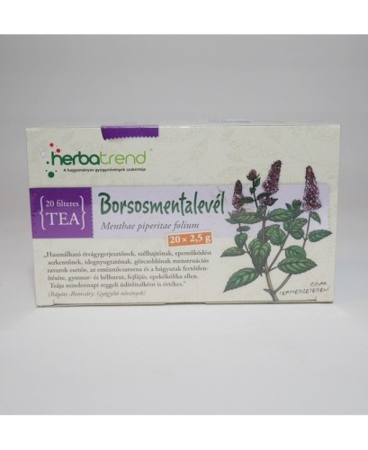 Herbatrend Filteres Borsmentalevél tea 20 db