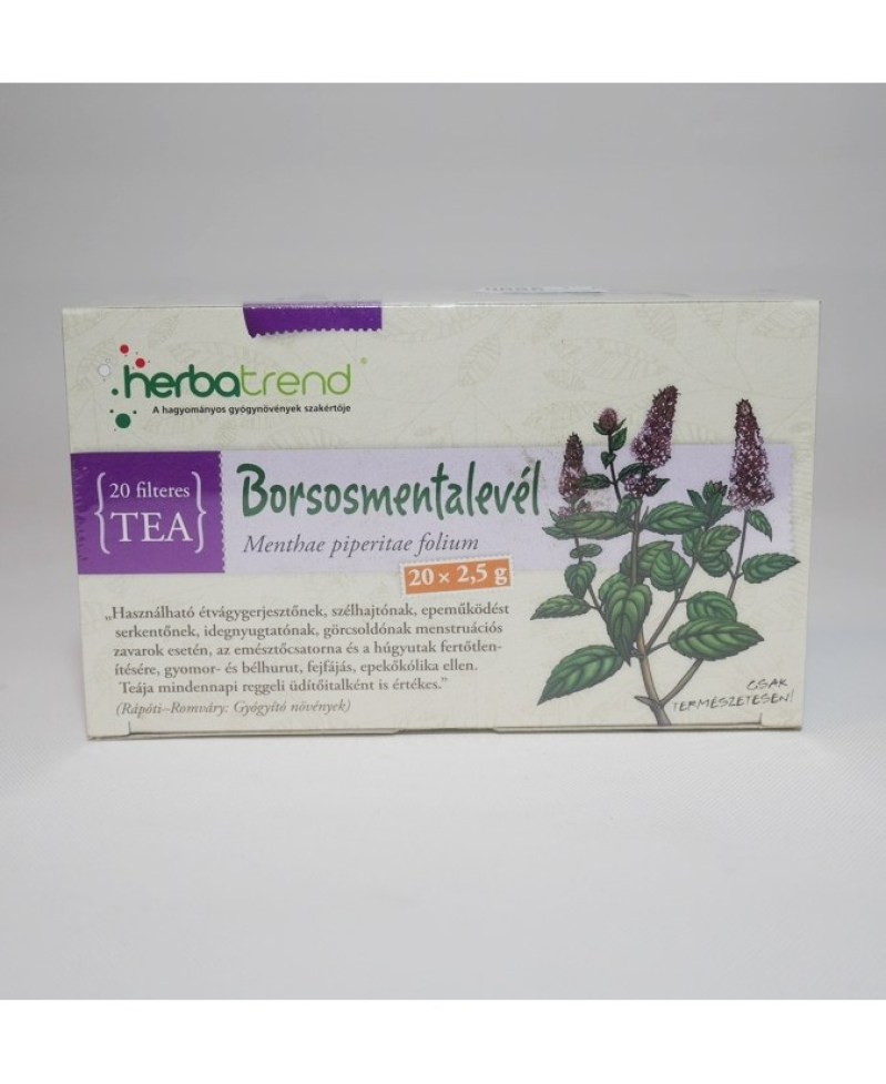 Herbatrend Filteres Borsmentalevél tea 20 db