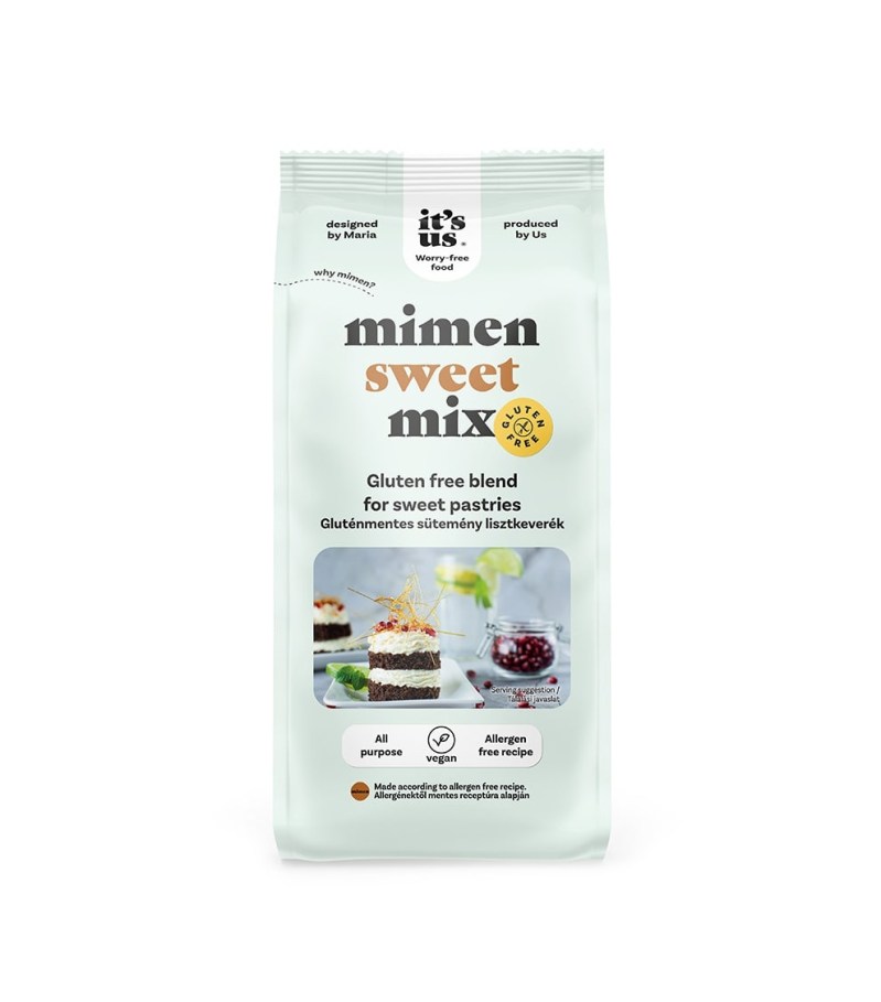 It's Us Mimen Sweet lisztkeverék süteményekhez gluténmentes 500 g