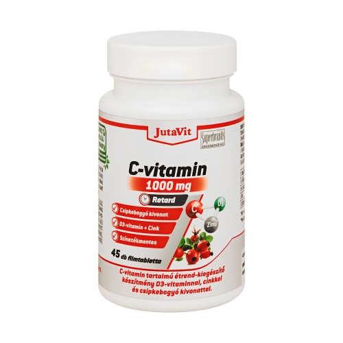 Jutavit C-vitamin+D3 1000 mg tabletta 45 db