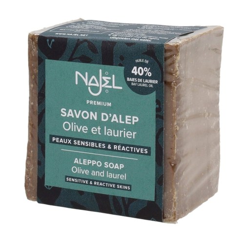 Najel 40 Babérolajos Szíriai Színszappan lúgmentes 185 g