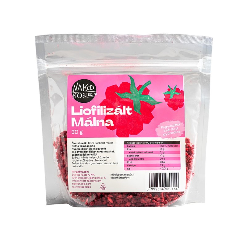 Naked Noble Liofilizált Málna 30 g