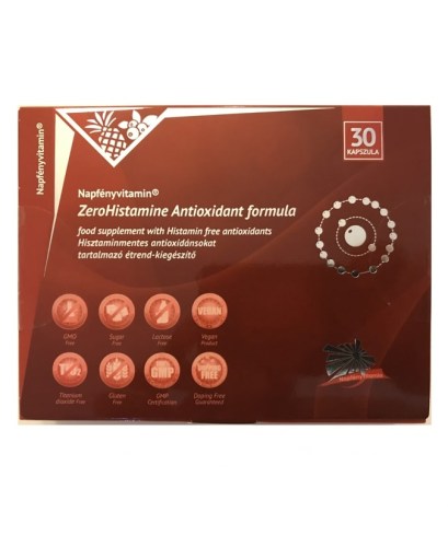 Napfényvitamin ZeroHistamine antioxidáns formula 30 db