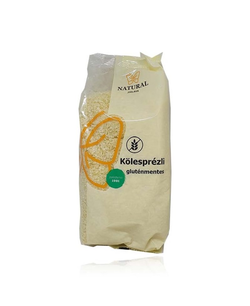 Natural gluténmentes kölesprézli 200 g