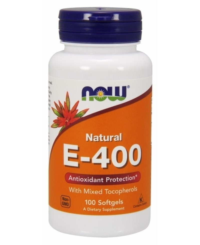 Now E-400 Mixed Tocopherols 100 db gélkapszula