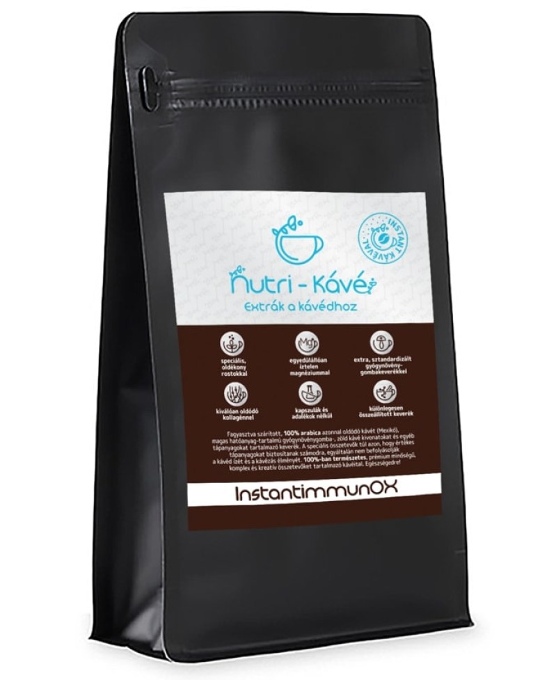Nutri-kávé Instantimmunox Instant kávéval 180 g 