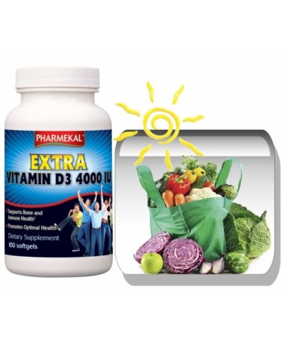 Pharmekal Extra D3-Vitamin IU 4000 Kapszula 100 db