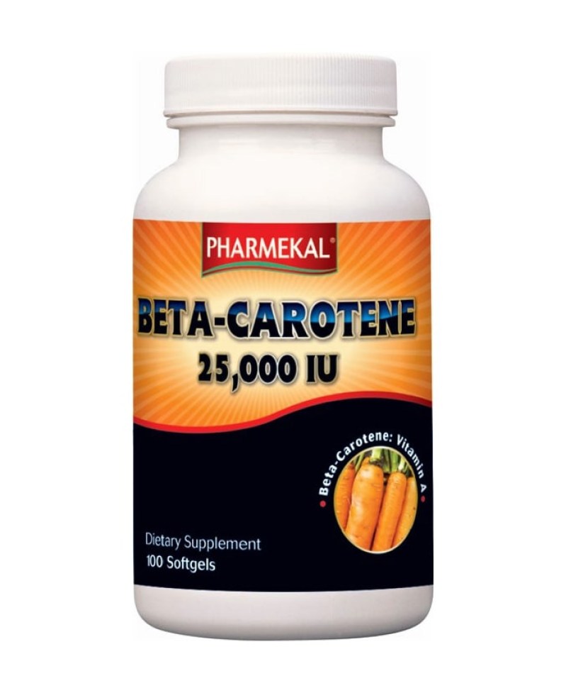 Pharmekal Béta-Karotin 25000 IU Gélkapszula 100 db