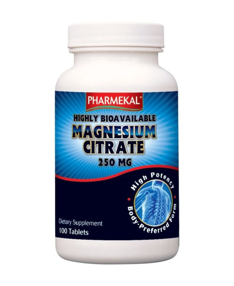 Pharmekal Magnézium-citrát 250 mg tabletta (100 db)