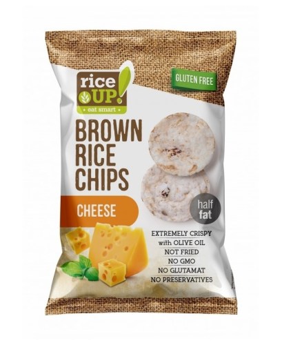 Rice Up Sajtos rizs chips 60 g