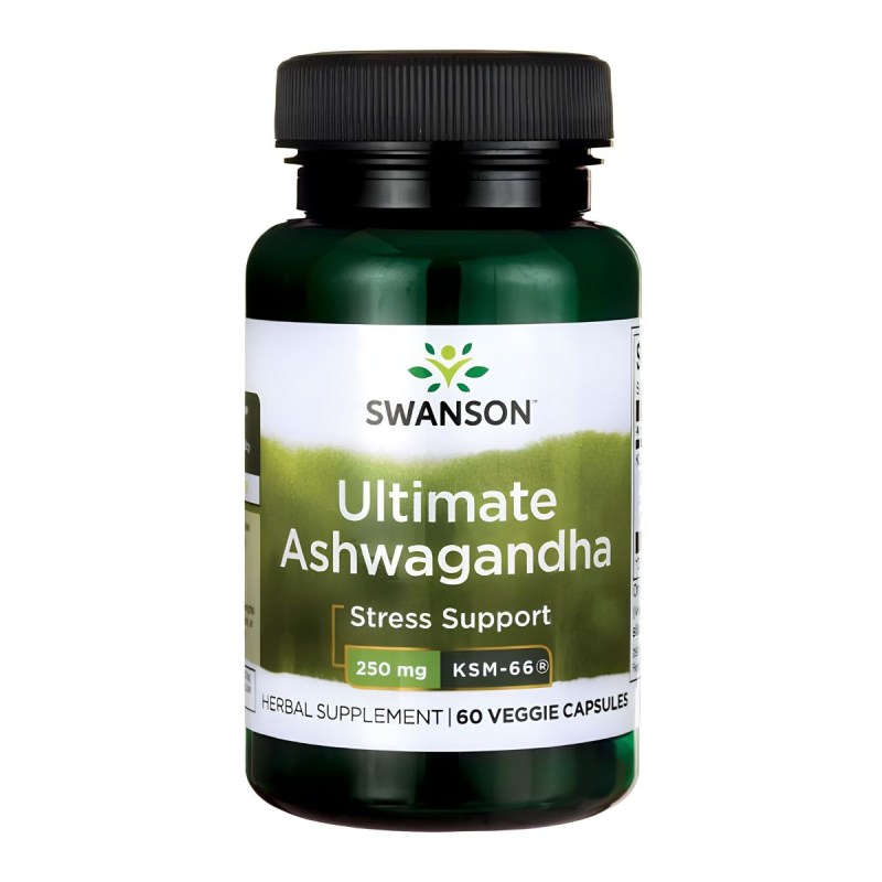 Swanson Ultimate Ashwagandha KSM-66 250 mg - 60 vegán kapszula