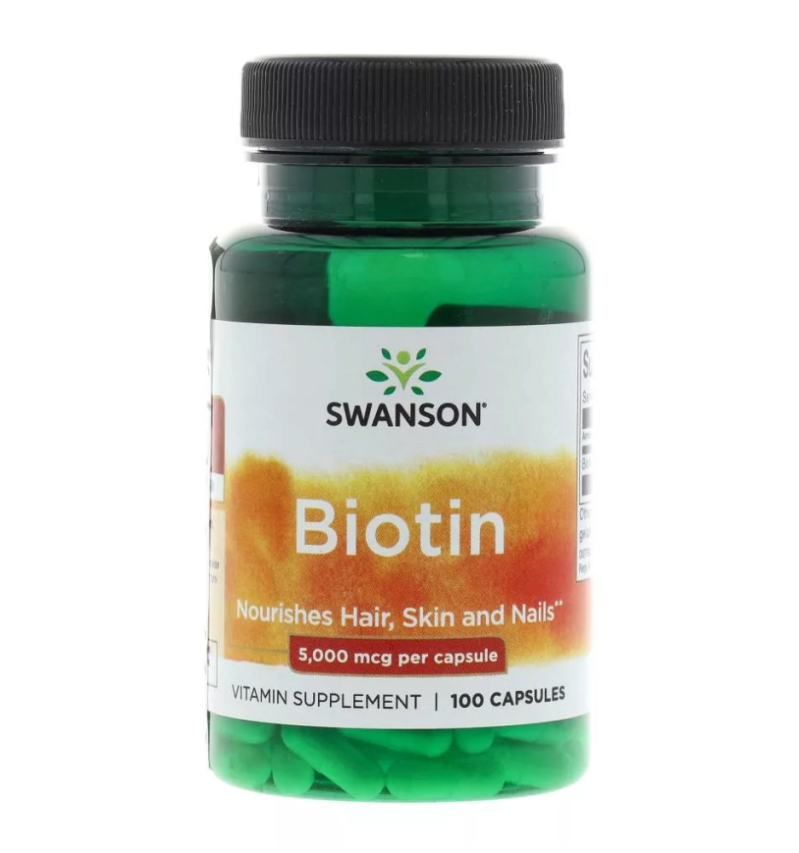 Swanson Biotin tabletta 100 db - Szav. ideje: 2026.10.31.