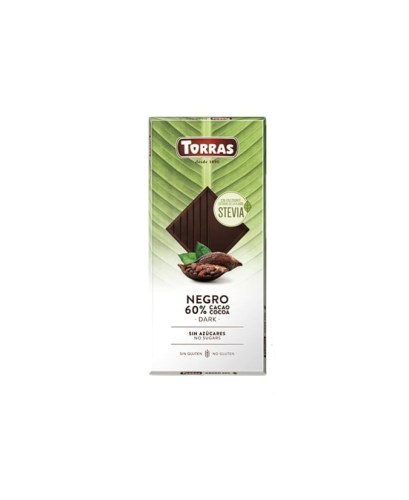 Torras Stevia 01. Étcsokoládé hozzáadott cukor nélkül 100 g