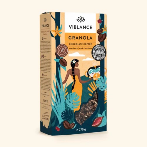 Viblance granola Csokoládés kávé 275 g termékkép 3