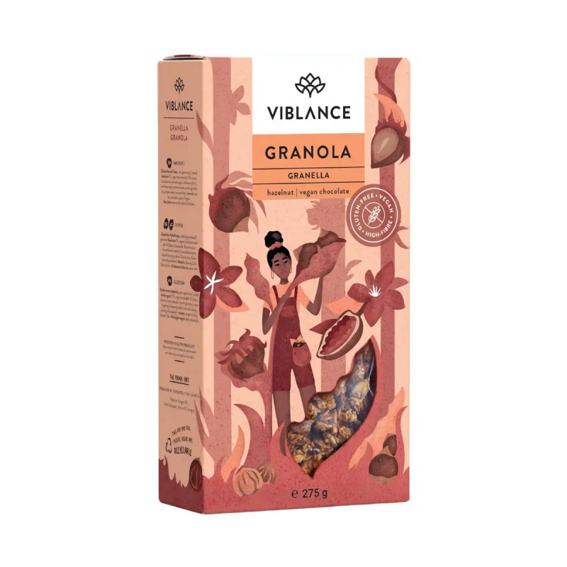Viblance granola Granella mogyorókrémes 275 g 