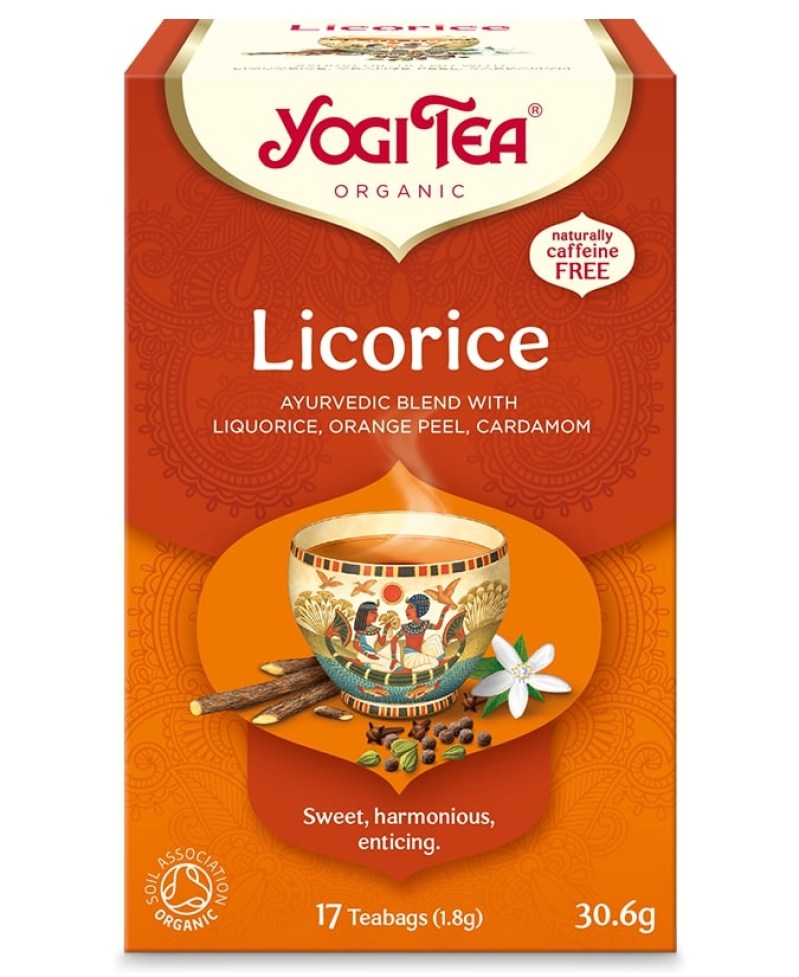 Yogi Tea Édesgyökér bio 17 db