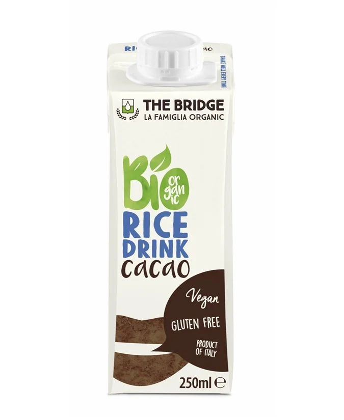 The Bridge Bio kakaós rizsital gluténmentes 250 ml